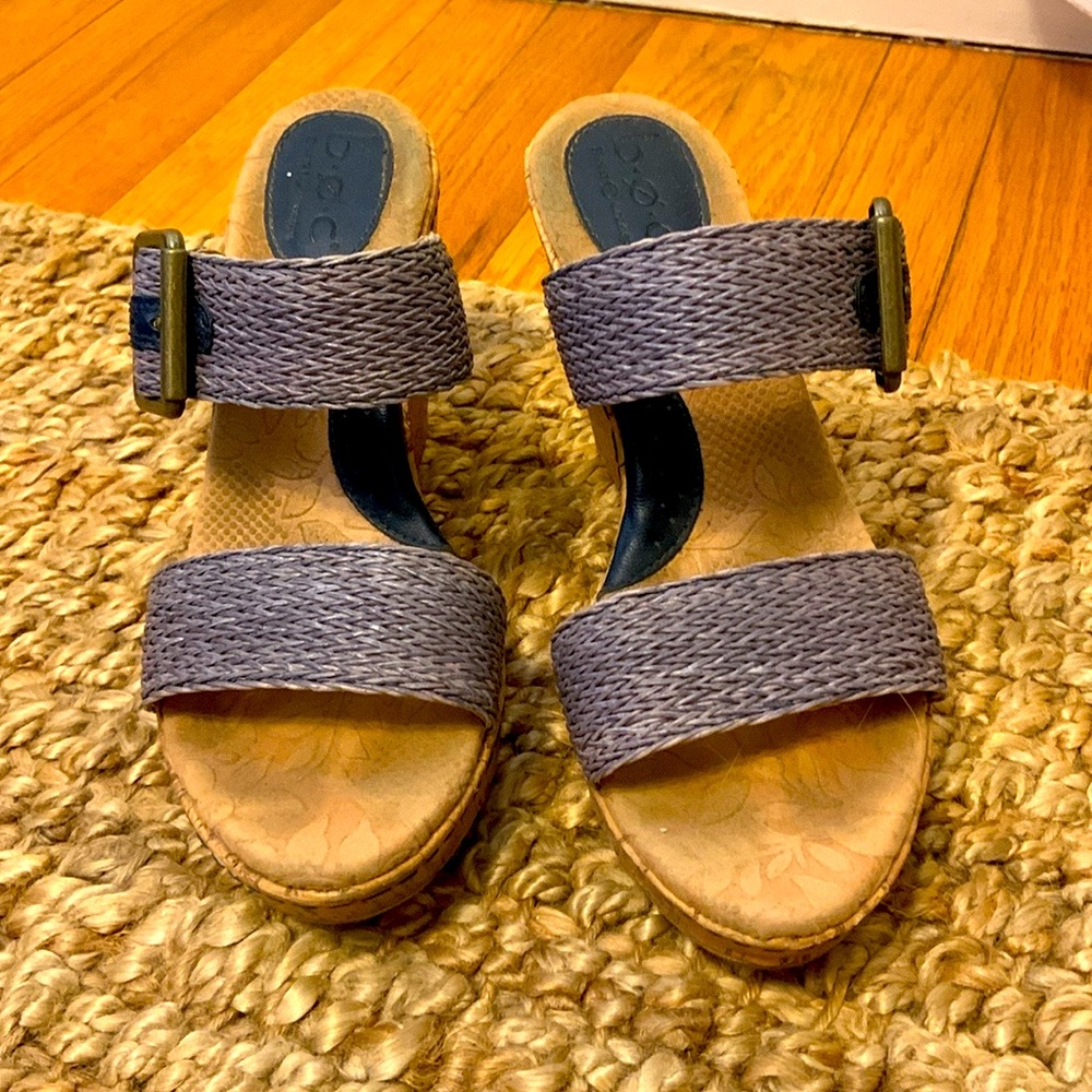 Wedge heel sandals